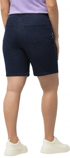 Ulla Popken Basic Denim Mandy Bermuda Shorts Blue Denim - Jeans & Pantalons Femme Grandes Tailles – Plus Size - 
