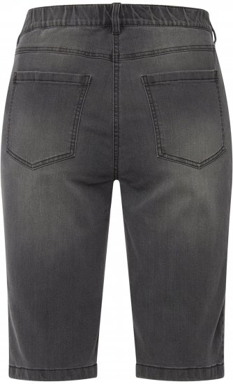 Ulla Popken Basic Denim Mandy Bermuda Shorts Denim Blue - Jeans & Pantalons Femme Grandes Tailles – Plus Size - 