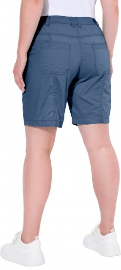 Ulla Popken Cargo Bermuda Shorts Atlantic Blue - Jeans & Pantalons Femme Grandes Tailles – Plus Size - 
