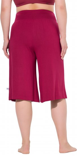 Ulla Popken Wide Leg Flared Bermuda Shorts - Jeans & Pantalons Femme Grandes Tailles – Plus Size - 