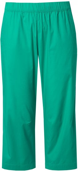 Ulla Popken Cropped Ruby Fit Pants Emerald Green - Jeans & Pantalons Femme Grandes Tailles – Plus Size - 