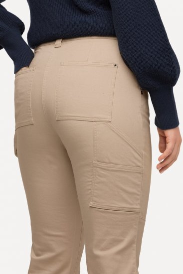 Ulla Popken Bootcut Carpenter Jeans Dark Putty - Ulla Popken - Ulla Popken Grandes Tailles