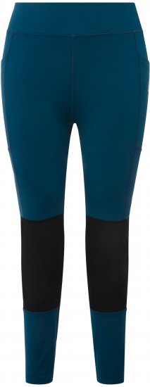 Ulla Popken High Waisted Hiking Leggings Blue - Jeans & Pantalons Femme Grandes Tailles – Plus Size - 