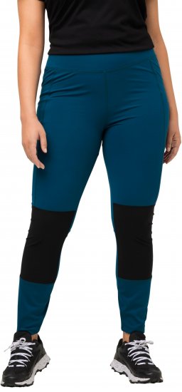 Ulla Popken High Waisted Hiking Leggings Blue - Jeans & Pantalons Femme Grandes Tailles – Plus Size - 