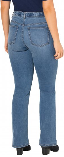 Ulla Popken Bootcut Marie Jeans Light Blue Denim - Jeans & Pantalons Femme Grandes Tailles – Plus Size - 