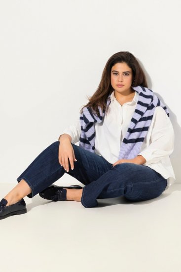 Ulla Popken Bootcut Stretch Fit Jeans Blue - Ulla Popken - Ulla Popken Grandes Tailles