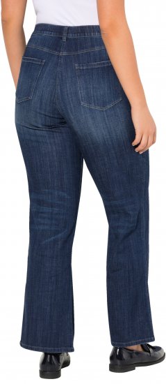 Ulla Popken Bootcut Stretch Fit Jeans Blue - Jeans & Pantalons Femme Grandes Tailles – Plus Size - 