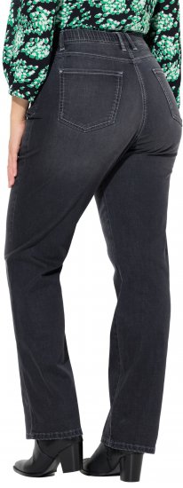 Ulla Popken Wide Leg Mandy Jeans Black - Jeans & Pantalons Femme Grandes Tailles – Plus Size - 