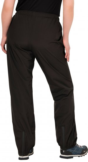 Ulla Popken Rain Pants Black - Jeans & Pantalons Femme Grandes Tailles – Plus Size - 