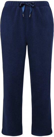 Ulla Popken Fleece Loungewear Pants Night Blue - Jeans & Pantalons Femme Grandes Tailles – Plus Size - 