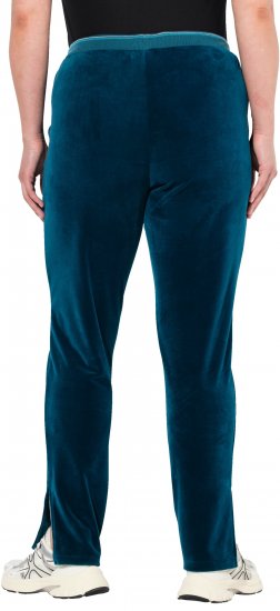 Ulla Popken Velvet Leggings Blue - Jeans & Pantalons Femme Grandes Tailles – Plus Size - 