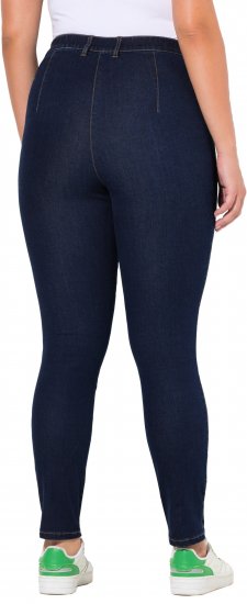 Ulla Popken High Waisted Stretch Fit Jeans Denim Blue - Jeans & Pantalons Femme Grandes Tailles – Plus Size - 