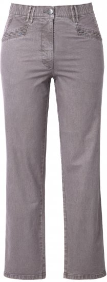 Ulla Popken Tapered Leg Mony Pants Black - Jeans & Pantalons Femme Grandes Tailles – Plus Size - 