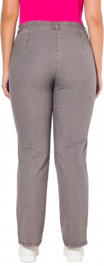 Ulla Popken Tapered Leg Mony Pants Black - Jeans & Pantalons Femme Grandes Tailles – Plus Size - 