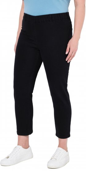 Ulla Popken Cropped Jeggings Black - Jeans & Pantalons Femme Grandes Tailles – Plus Size - 
