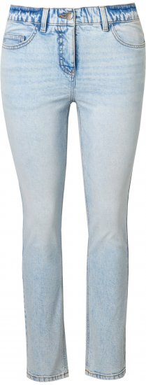 Ulla Popken Slim Leg Stretch Fit Jeans Light Blue Denim - Jeans & Pantalons Femme Grandes Tailles – Plus Size - 