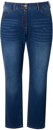 Ulla Popken Stretch Fit Boyfriend Jeans Blue - Jeans & Pantalons Femme Grandes Tailles – Plus Size - 