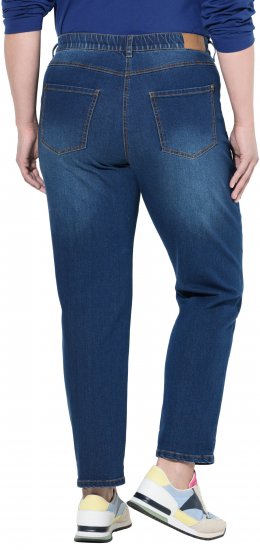 Ulla Popken Stretch Fit Boyfriend Jeans Blue - Jeans & Pantalons Femme Grandes Tailles – Plus Size - 