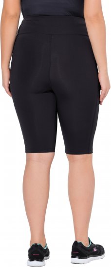 Ulla Popken Quick Drying Performance Shorts Black - Jeans & Pantalons Femme Grandes Tailles – Plus Size - 