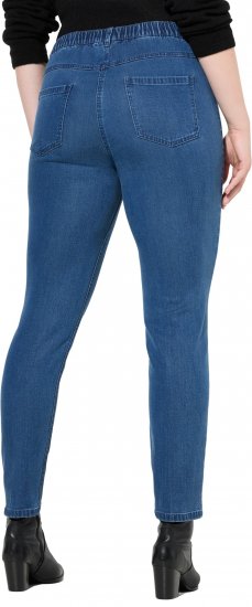 Ulla Popken Denim Five Pocket Jeggings Blue Denim - Jeans & Pantalons Femme Grandes Tailles – Plus Size - 