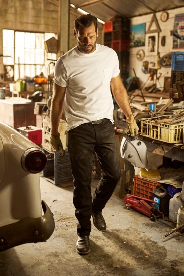 JP1880 Leather Pants Regular Fit Buffalo Nubuck Dark Brown - Jeans et pantalons - Jeans et Pantalons grande taille 