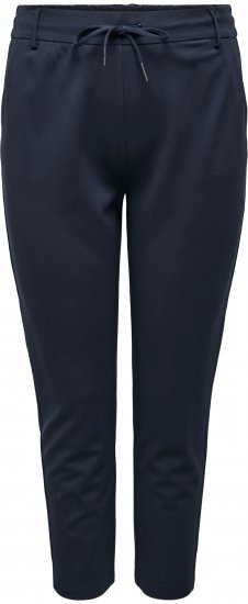 Only Carmakoma Goldtrash Classic Pants Navy - Pantalons - 