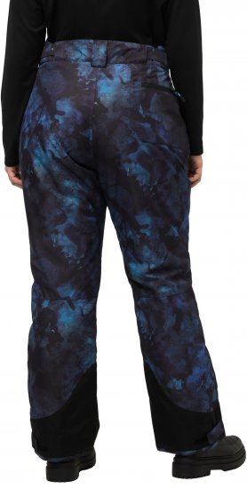 Ulla Popken Functional Trousers Ski Trousers Waterproof Velcro Closure Navy - Jeans & Pantalons Femme Grandes Tailles – Plus Size - 