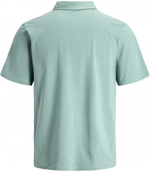 Jack & Jones Brandon Short Sleeve Polo Turquoise - Polos - Polos homme grande taille