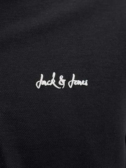 Jack & Jones Blaze Short Sleeve Polo Black - Polos - Polos homme grande taille