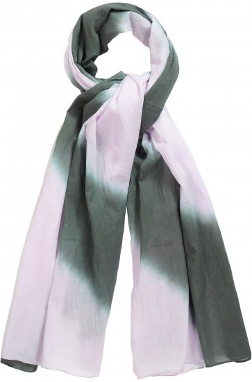 Ulla Popken Batik Striped Scarf Lavender - Accessoires - 