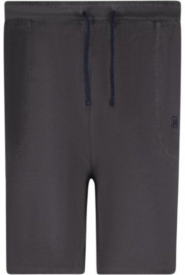 Adamo Terry Shorts Dark Grey - Tous les vêtements - Vêtements grande taille pour hommes