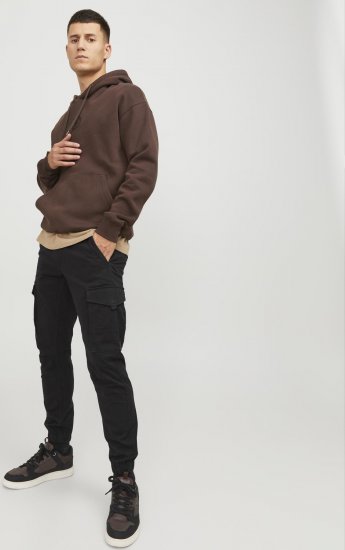 Jack & Jones Paul Flake Cargo Pants Black - Jeans et pantalons - Jeans et Pantalons grande taille 