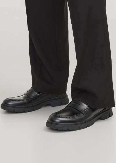 Jack & Jones Baker Loafers Anthracite - Chaussures homme 40-52 - 