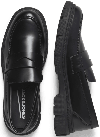 Jack & Jones Baker Loafers Anthracite - Chaussures homme 40-52 - 