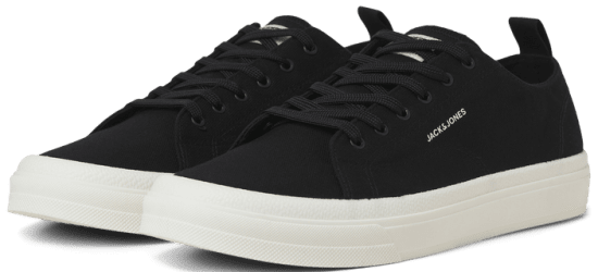 Jack & Jones Bayswater Canvas Sneakers Anthracite - Chaussures homme 40-52 - 