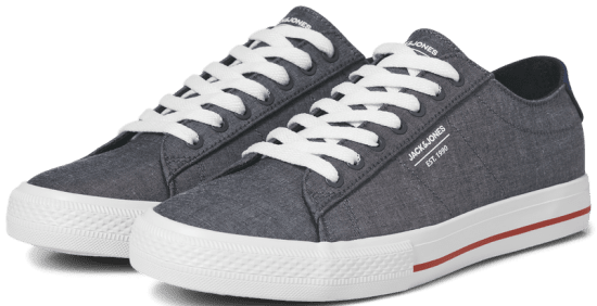 Jack & Jones Ryder Canvas Sneakers Chambray Blue - Chaussures homme 40-52 - 