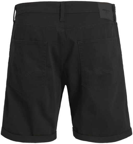 Jack & Jones Rick Dylan Original Shorts Black - Shorts - Shorts hommes grande taille