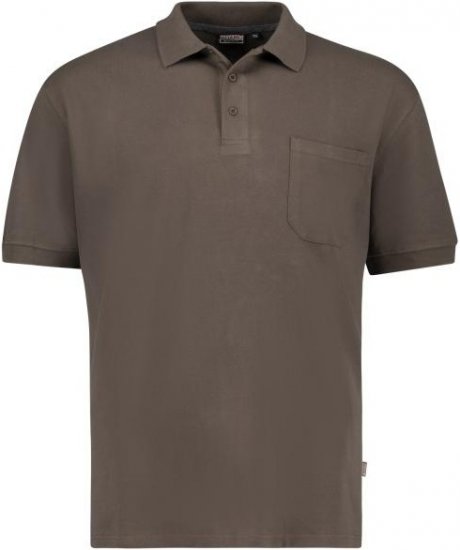 Adamo 139311 Poloshirt RF Brown - Polos - Polos homme grande taille