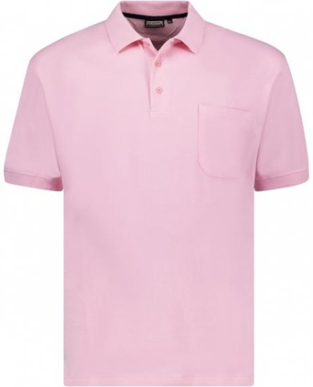 Adamo 139311 Poloshirt RF Pink - Polos - Polos homme grande taille