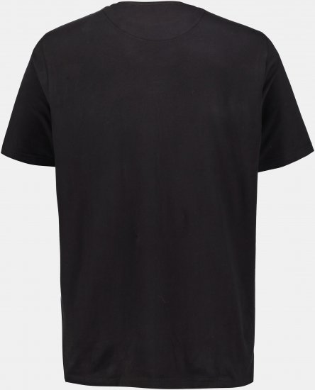 JP1880 Rolling Stones Graphic Band Comfort Fit T-Shirt Black - T-shirts - T-shirts Homme Grande Taille