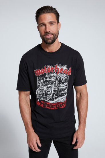 JP1880 Motörhead Graphic Band T-Shirt Black - T-shirts - T-shirts Homme Grande Taille