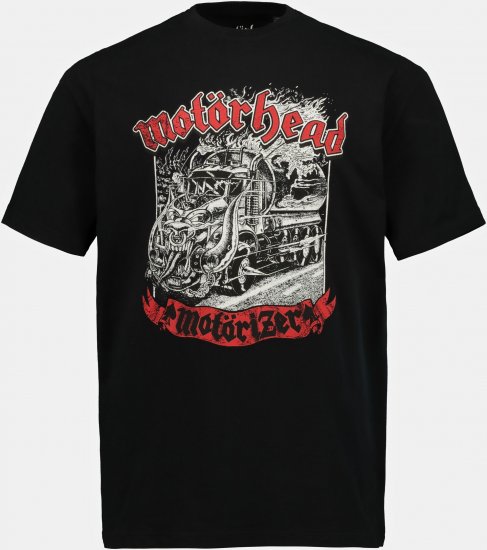 JP1880 Motörhead Graphic Band T-Shirt Black - T-shirts - T-shirts Homme Grande Taille