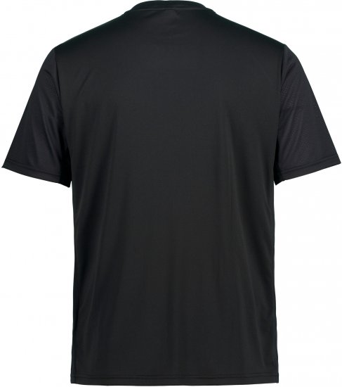 JP1880 FLEXNAMIC® QuickDry Tennis T-Shirt Black - Sport & outdoor - Vêtements de sport grande taille 