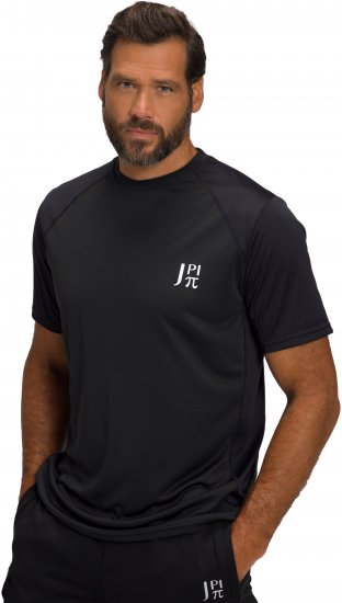 JP1880 FLEXNAMIC® QuickDry Tennis T-Shirt Black - Sport & outdoor - Vêtements de sport grande taille 