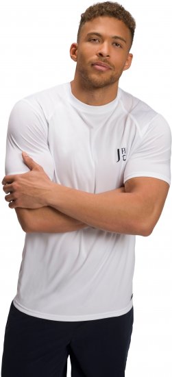 JP1880 QuickDry CoreFit Tennis T-Shirt White - Sport & outdoor - Vêtements de sport grande taille 