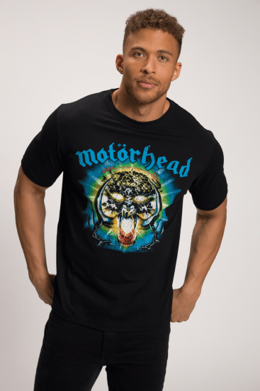 JP1880 Motörhead OVERKILL Theme Graphic Comfort Fit Band T-Shirt Black - T-shirts - T-shirts Homme Grande Taille