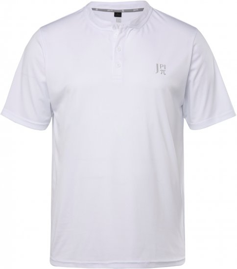 JP1880 Henley QuickDry Tennis T-Shirt Snow White - Sport & outdoor - Vêtements de sport grande taille 