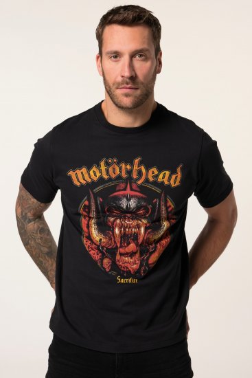 JP1880 Motörhead Sacrifice Band T-Shirt Black - T-shirts - T-shirts Homme Grande Taille