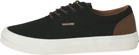 Jack & Jones Lington Canvas Sneakers Black - Chaussures homme 40-52 - 