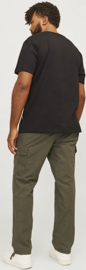 Jack & Jones KANE BARKLEY Cargopants Khaki - Jeans et pantalons - Jeans et Pantalons grande taille 